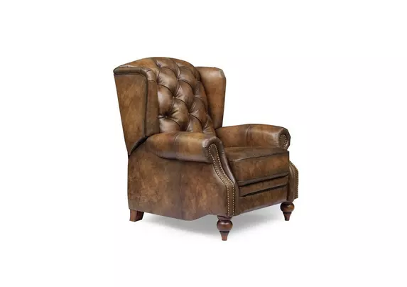 Wing chair store recliner