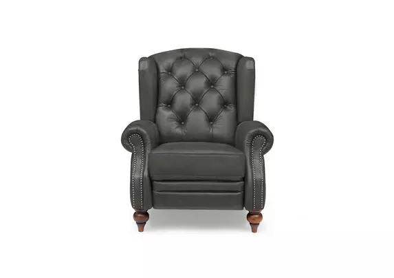 Furniture village store leather armchairs