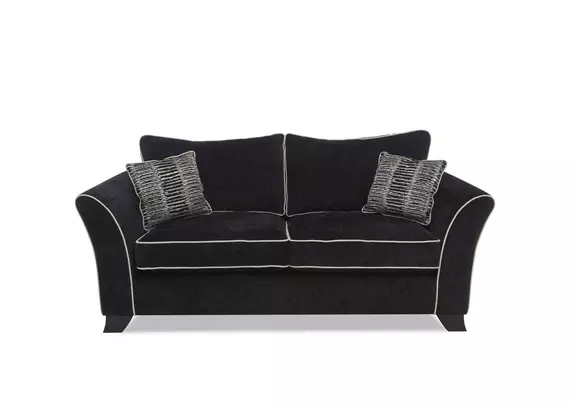 Black on sale glam sofa