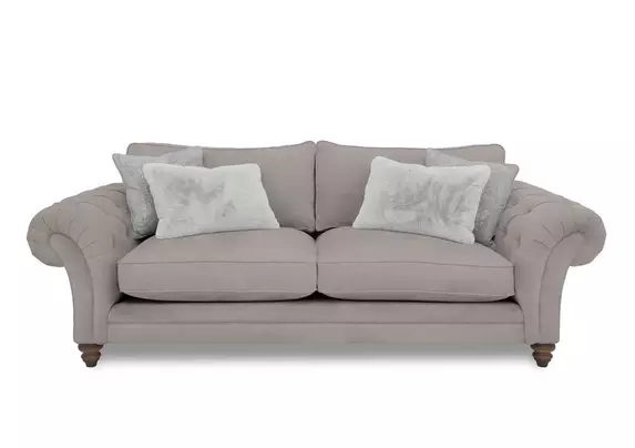 White deals traditional sofa