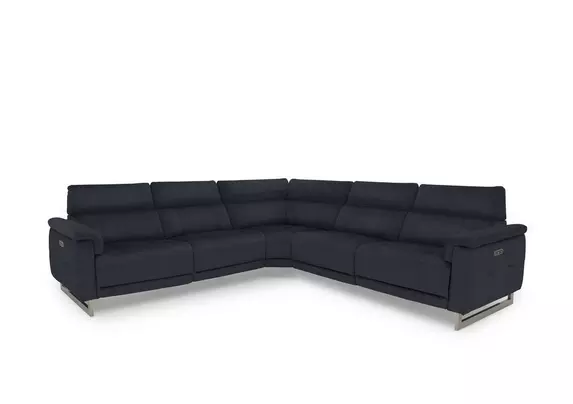 Furniture village deals leather corner sofa