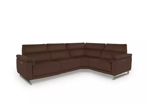 Furniture village deals leather corner sofa