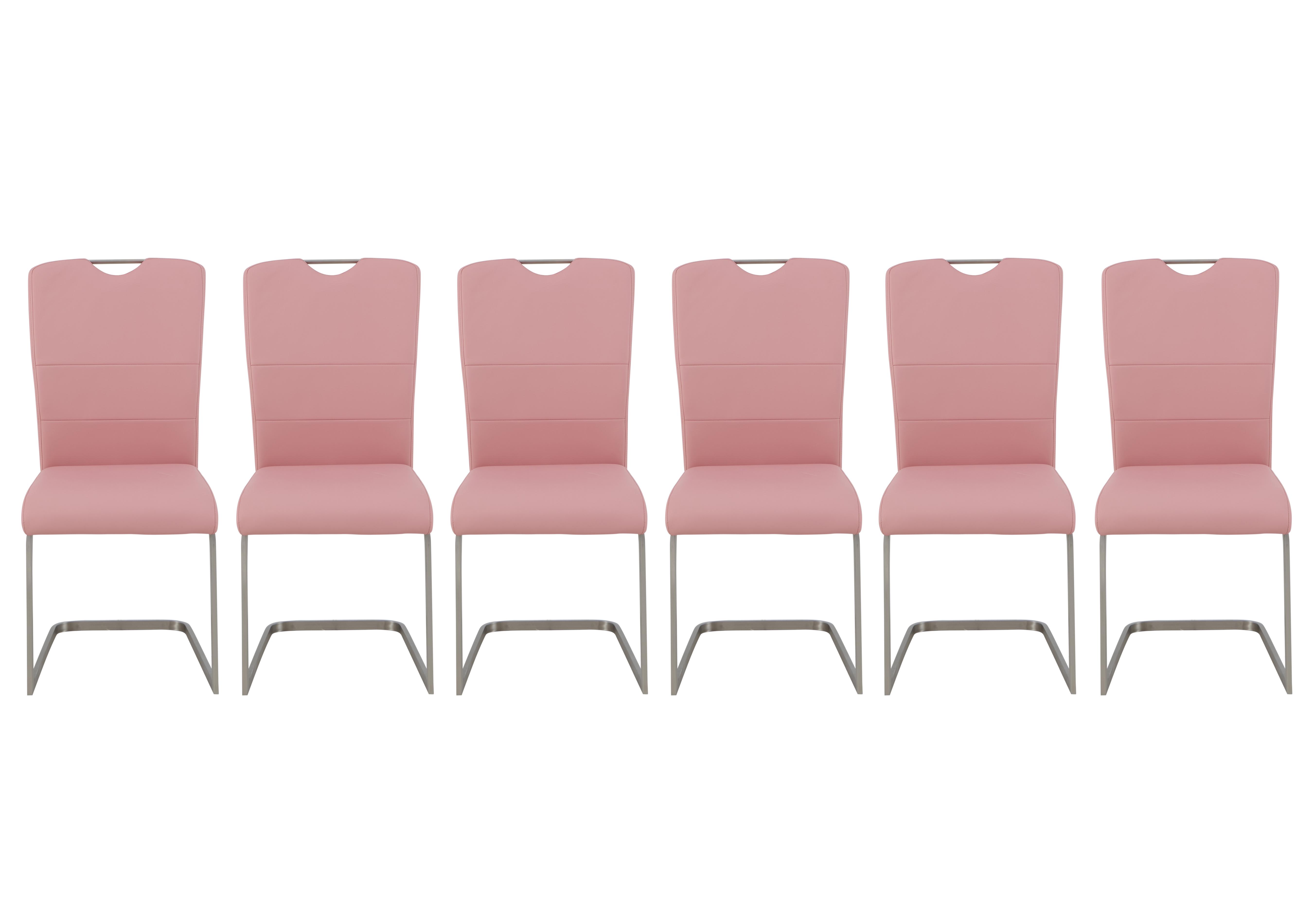 Bianco Set of 6 Dining Chairs Furniture Village