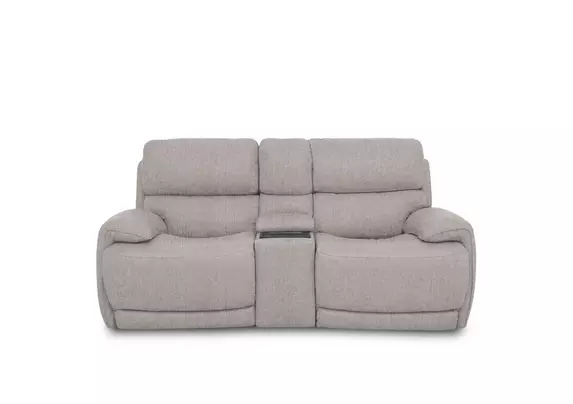 Two seater sofa store with cup holders