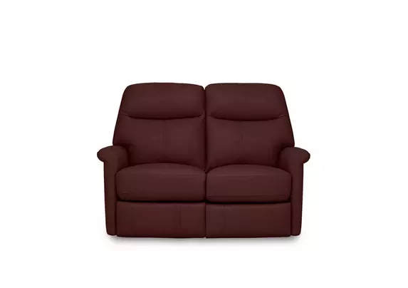 Compact Collection Lille 2 Seater Power Recliner Leather Sofa