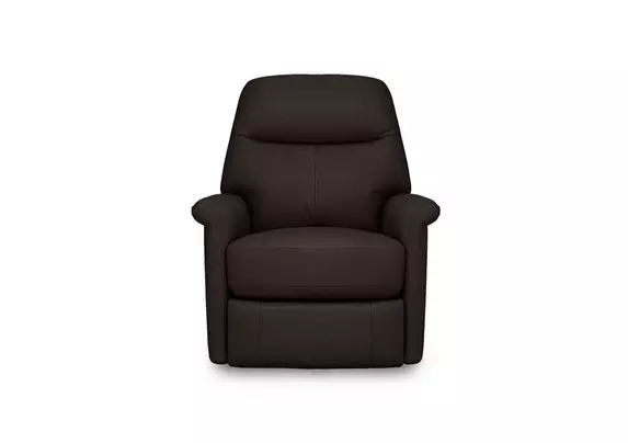 Compact discount leather armchair