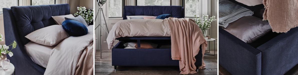 Javier ottoman deals bed frame