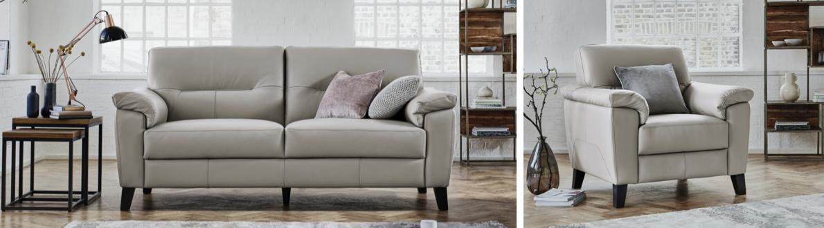 Furniture village deals italian leather sofas