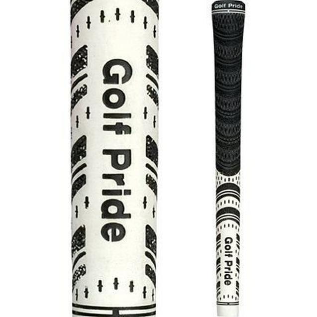 Poignée cordée taille moyenne New Decade Multicompound blanc (+1,59 mm) GOLF PRIDE