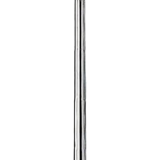 Tige de fer droit chromée 135 cm .370