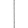 Tige de fer droit chromée 135 cm .370