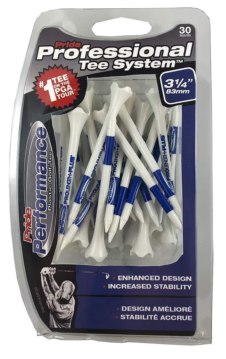 Pride Sports | Pride Performance 3.25" Plastic Golf Tees, Blue