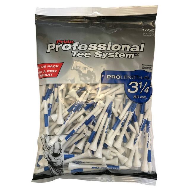 Prolength Plus 3 1/4 Inch Tees (135 Count) PRIDE SPORTS