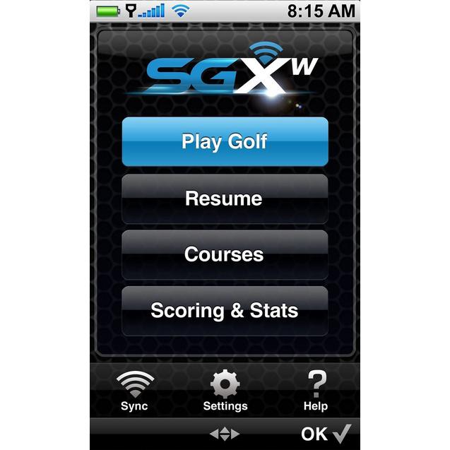 Skycaddie sgx golf gps deals