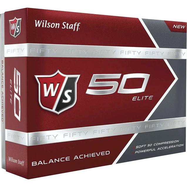 Balles de golf Fifty Elite, boîte de 12 WILSON