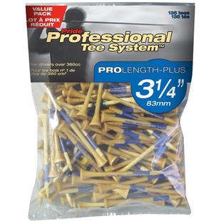 Prolength Plus Golf Tees 3 1/4IN (135 Count) PRIDE SPORTS