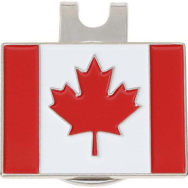 Canadian Flag Ball Marker with Cap Clip