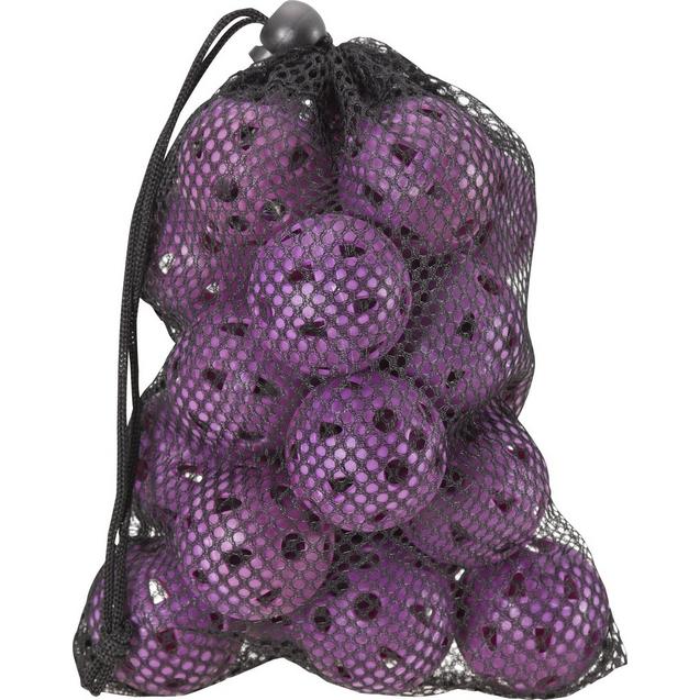 Balles de pratique Airflow pour femmes dans un sac en mailles – Paquet de 18 ZTECH