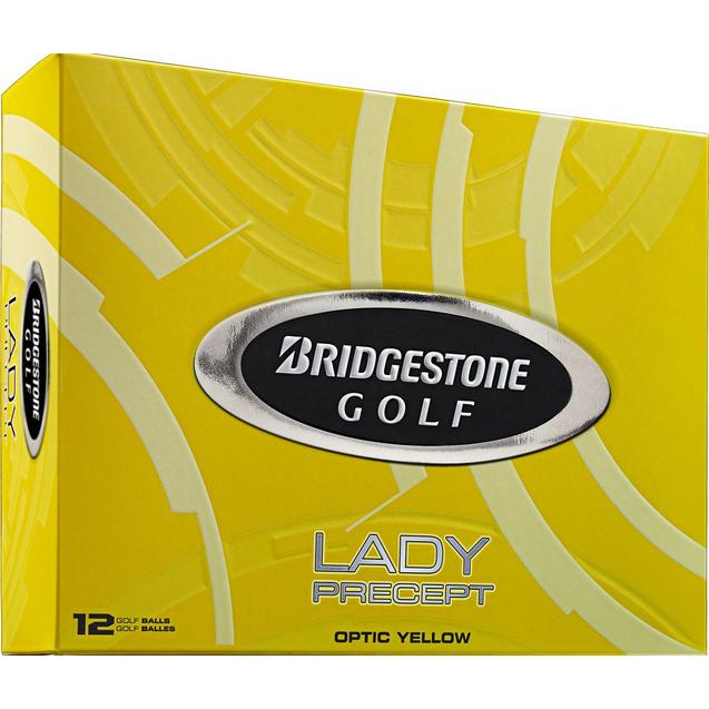 Balles de golf Precept pour femmes - jaune BRIDGESTONE