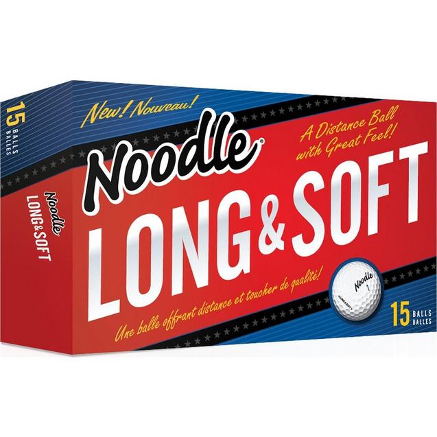 Balles Noodle Long and Soft, 15 balles NOODLE