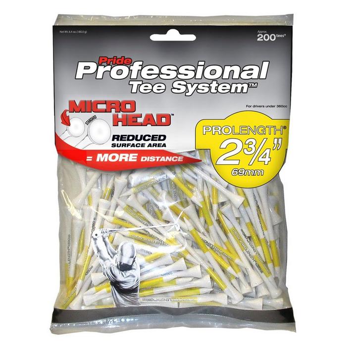 Prolength Micro Head 2 3/4 Inch Tees (200 Count)