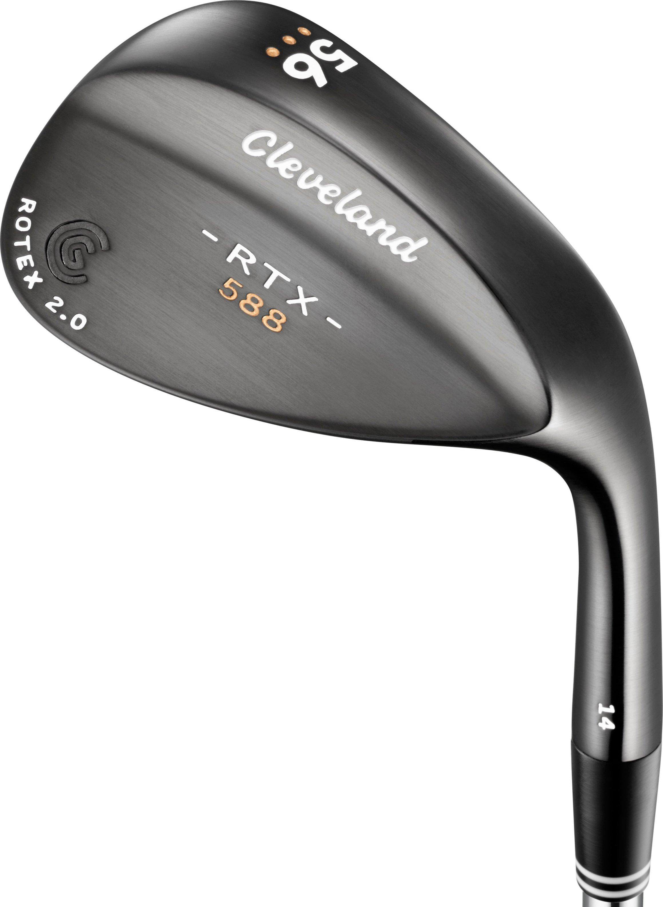 Carbon Fiber Cleveland Wedge Dot Bounce 588 RTX Black Satin Wedge