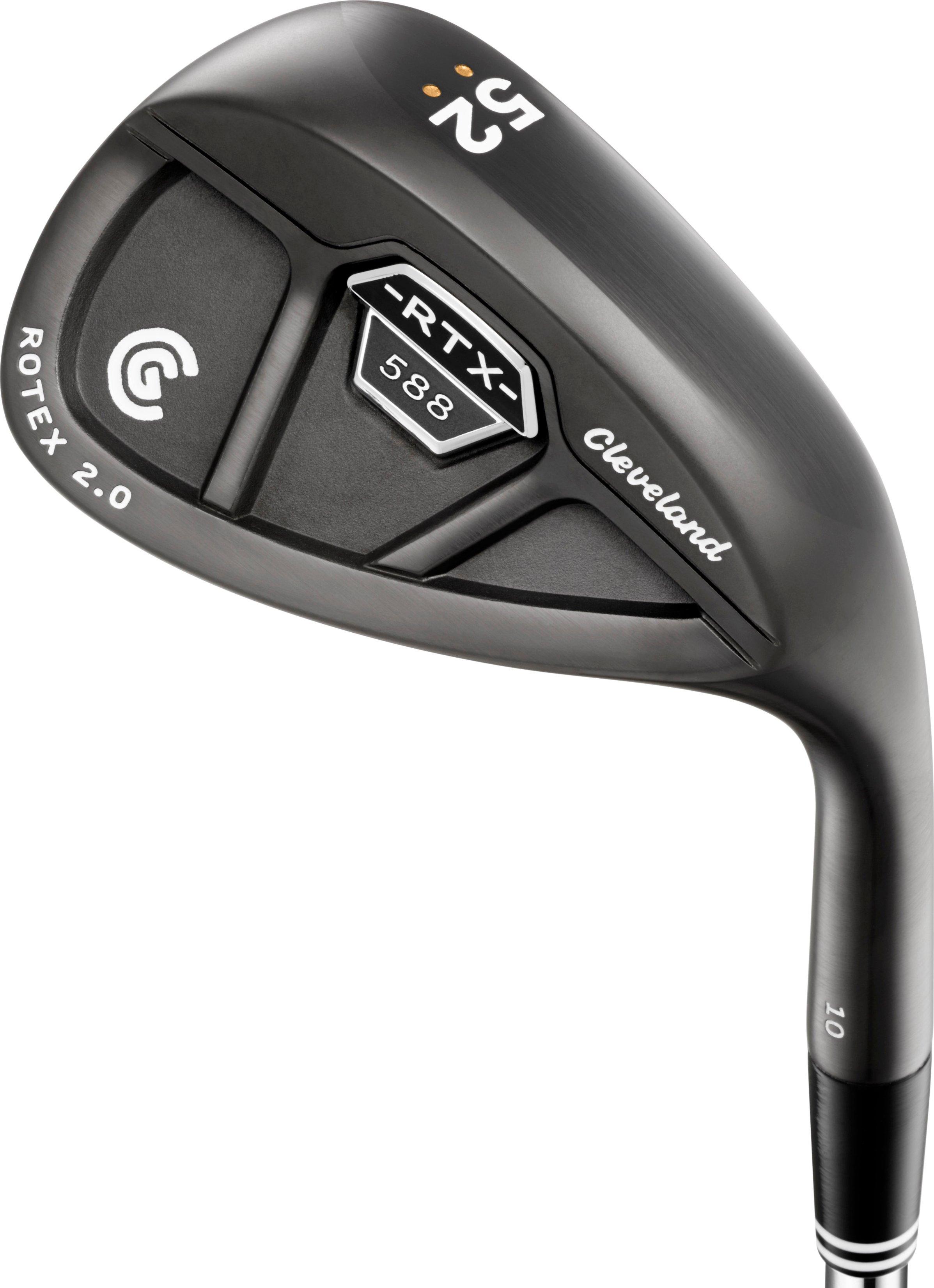 588 RTX CB Black Satin Wedge with Steel Shaft