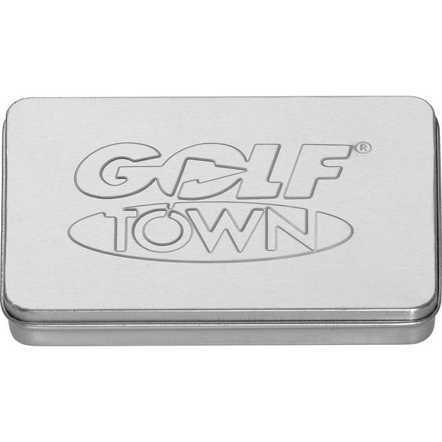 Boîte-cadeau Golf Town en étain ZTECH