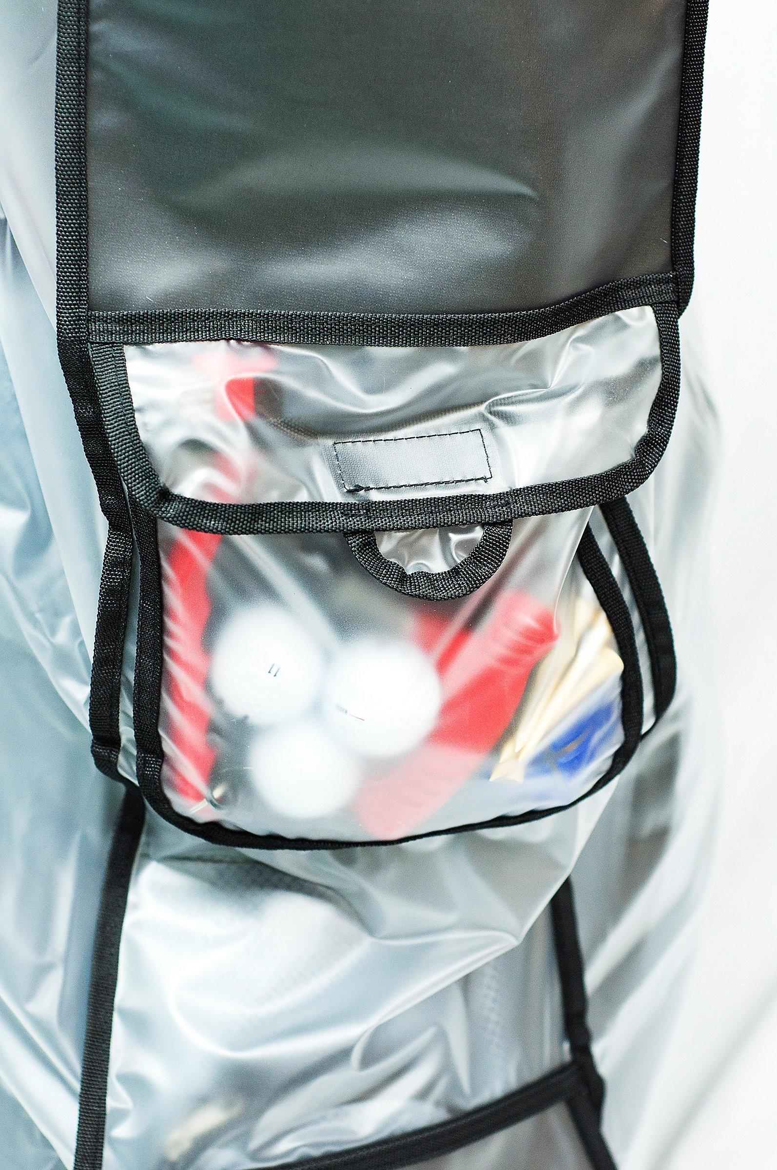 Push Cart Full Rain Cover with Hood