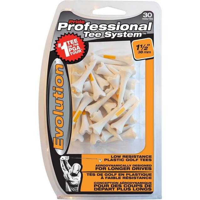 Evolution 1 1/2 Inch Tees (30 Count) PRIDE SPORTS