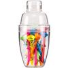 Martini Tee Shaker 3 1/4IN Assorted Colors (16 count)