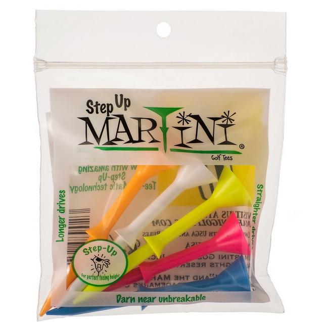 Martini Step-Up Tees 3 1/4ININ - (5PK) ASST MARTINI TEE