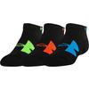 Socquettes Armourpulse No Show pour juniors (3 paires) 