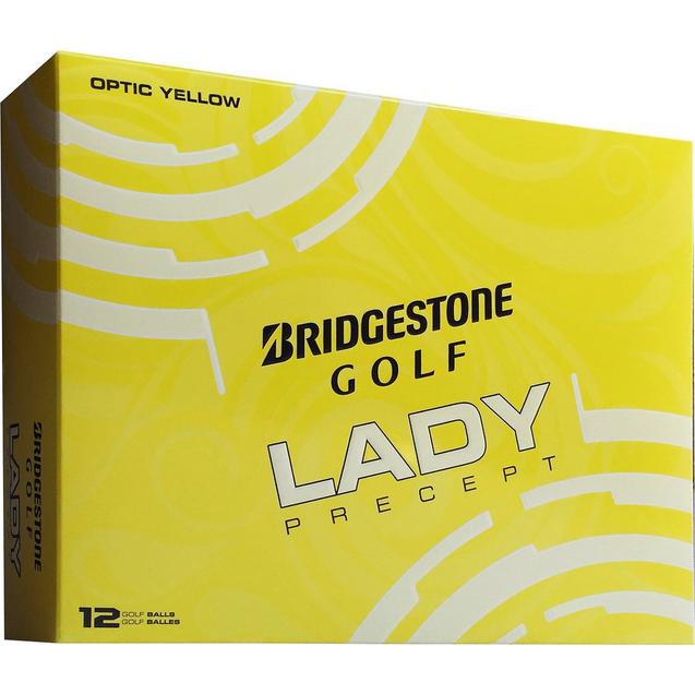 Bridgestone Lady Precept Yellow Golf Balls