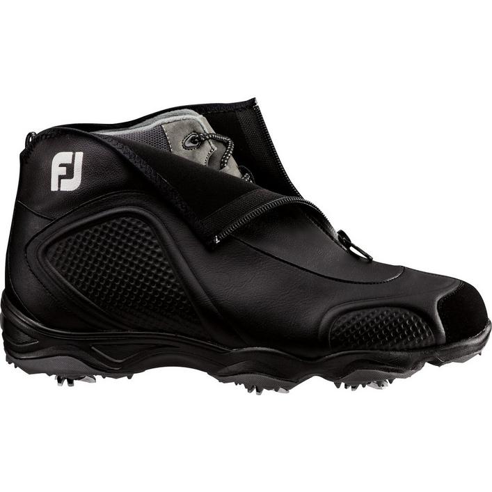 Men�s Cleated Cascade Spiked Golf Boots Black (FJ 50018