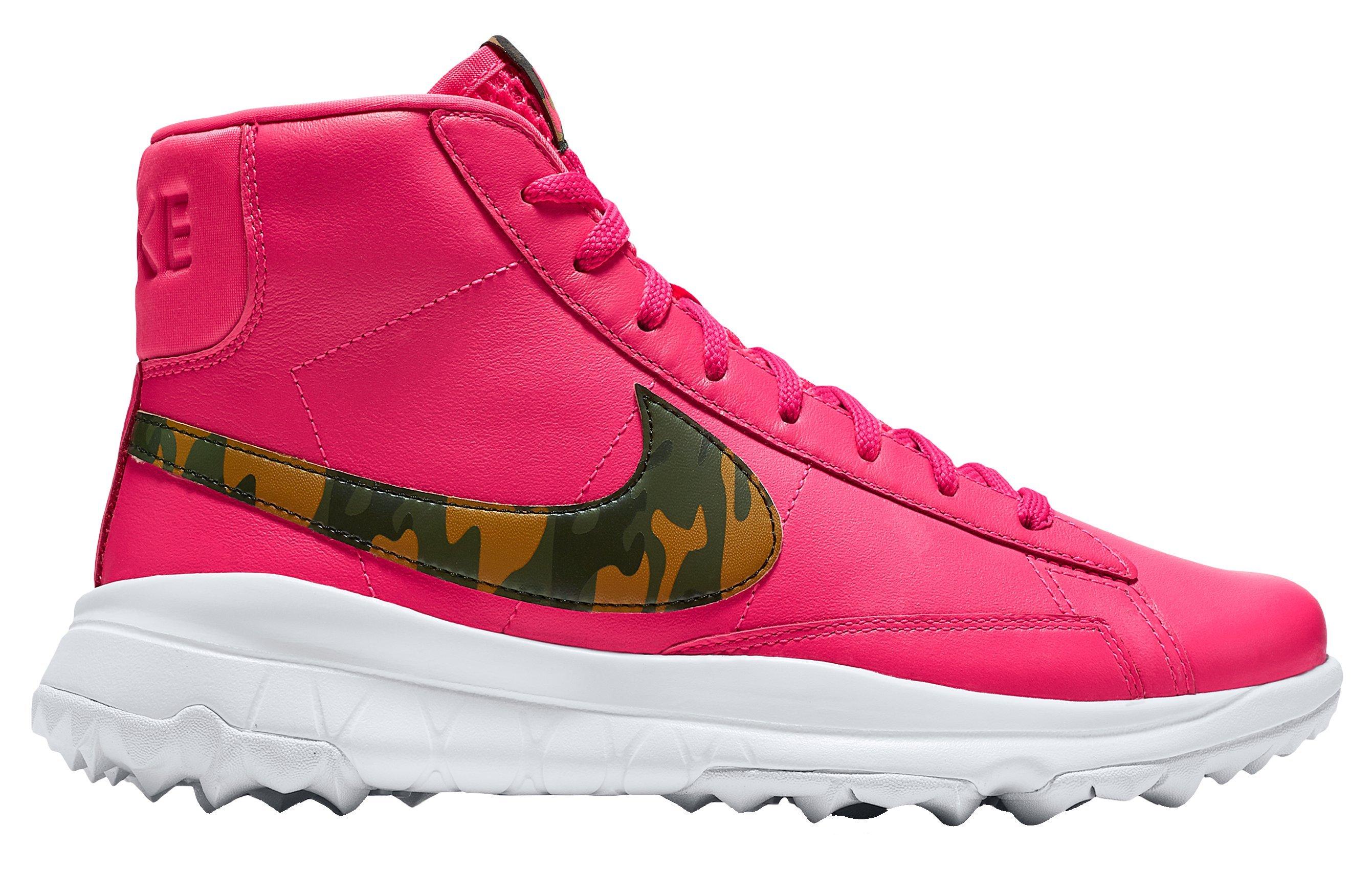 Women\'s Nike Blazer Spikeless Golf Shoes Hyper Pink/Sequoia White