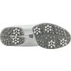 Chaussures Blaze à crampons pour femmes – Blanc/Argent