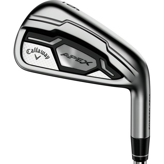 Apex CF 16 4-PW, AW Iron Set with Steel Shafts