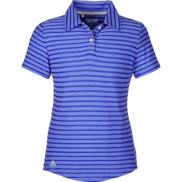 Junior Girl's Cotton Stripe Short Sleeve Polo
