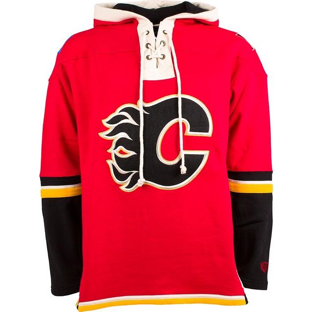 Pull Lacer Flames de Calgary en molleton pour hommes