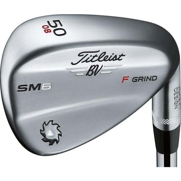 Vokey SM6 Tour Chrome Wedge with Steel Shaft | TITLEIST | Golf