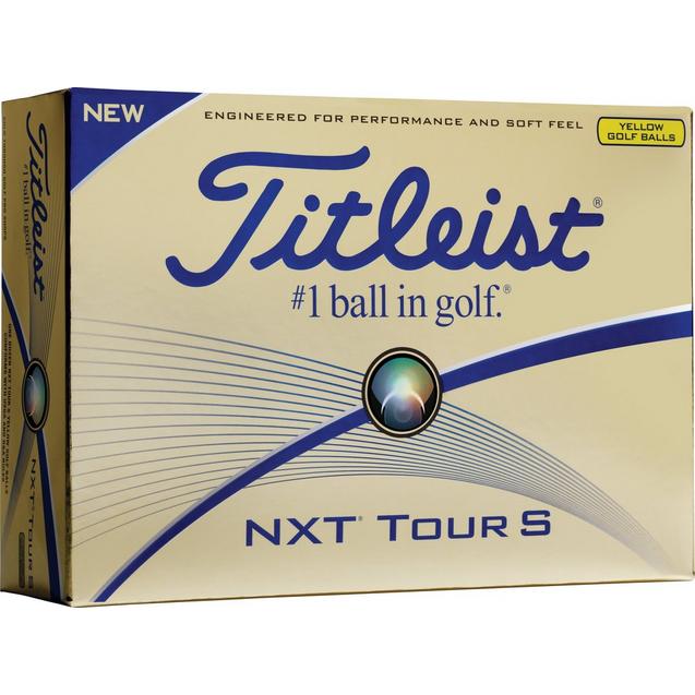 NXT Tour S Golf Balls - Yellow TITLEIST