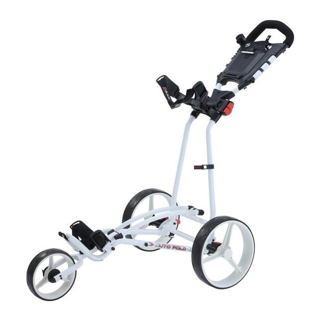 Auto Fold Plus 3-Wheel Push Cart