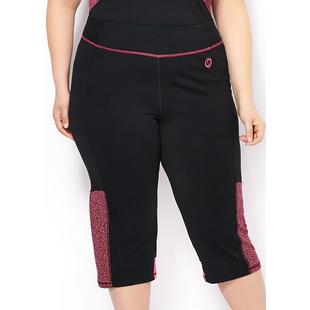 Capri 3/4 Performance en tricot jersey taille plus pour femmes