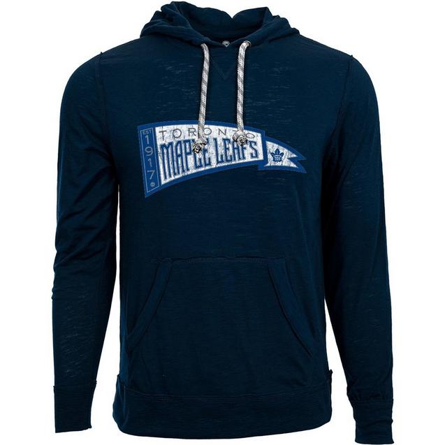 Men's Pennant Hood Toronto Maple Leafs Long Sleeve Sweater