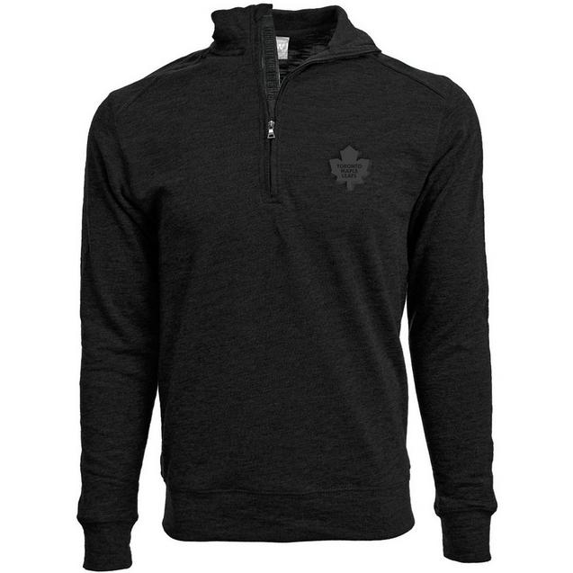 Men's Hudson Show Toronto Maple Leafs Quarter-Zip Sweater LEVELWEAR