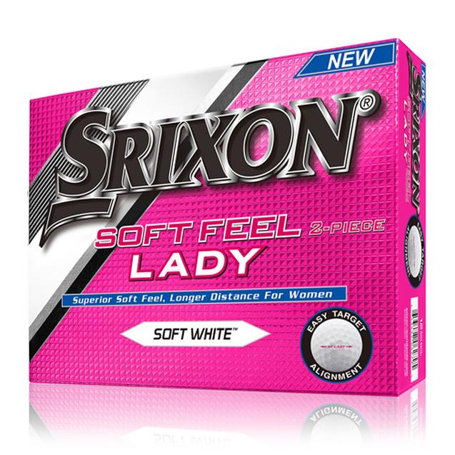 Prior Generation - Women's Soft Feel Golf Balls - White