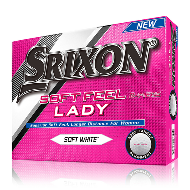 Prior Generation - Women's Soft Feel Golf Balls - White SRIXON