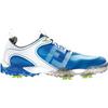 Men's Freestyle Spiked Golf Shoe-White/ Electric Blue (# 57340)