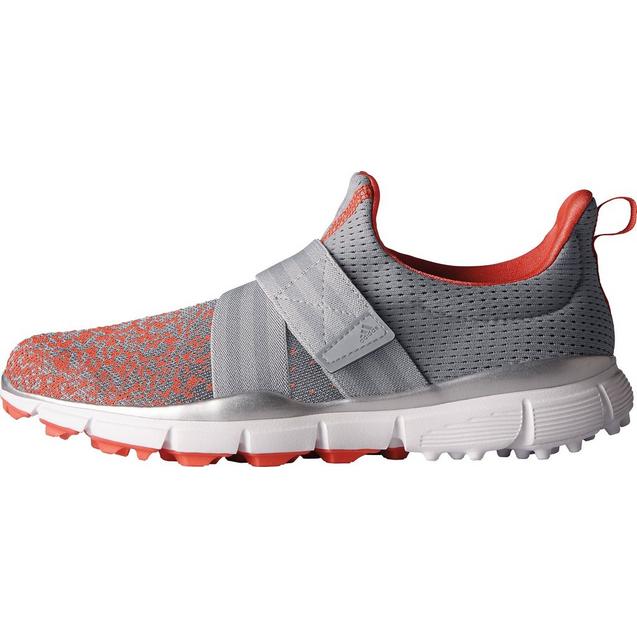 Women's Climacool Knit Spikeless Golf Shoes- Grey/Coral